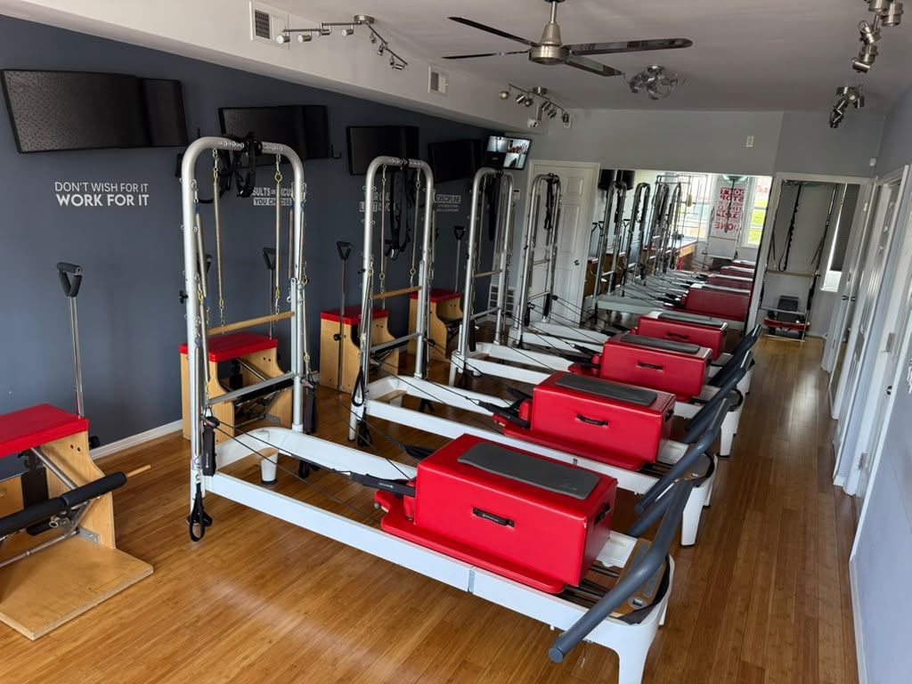 The BodyLine Pilates studio room